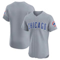 Lashops C.Cubs Gray Road Limited Elite Home Game Blank Player Stitched Jerseys