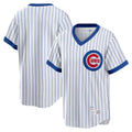 Lashops C.Cubs White T-shirt Cooperstown Collection Limited Blank Player Stitched Jerseys