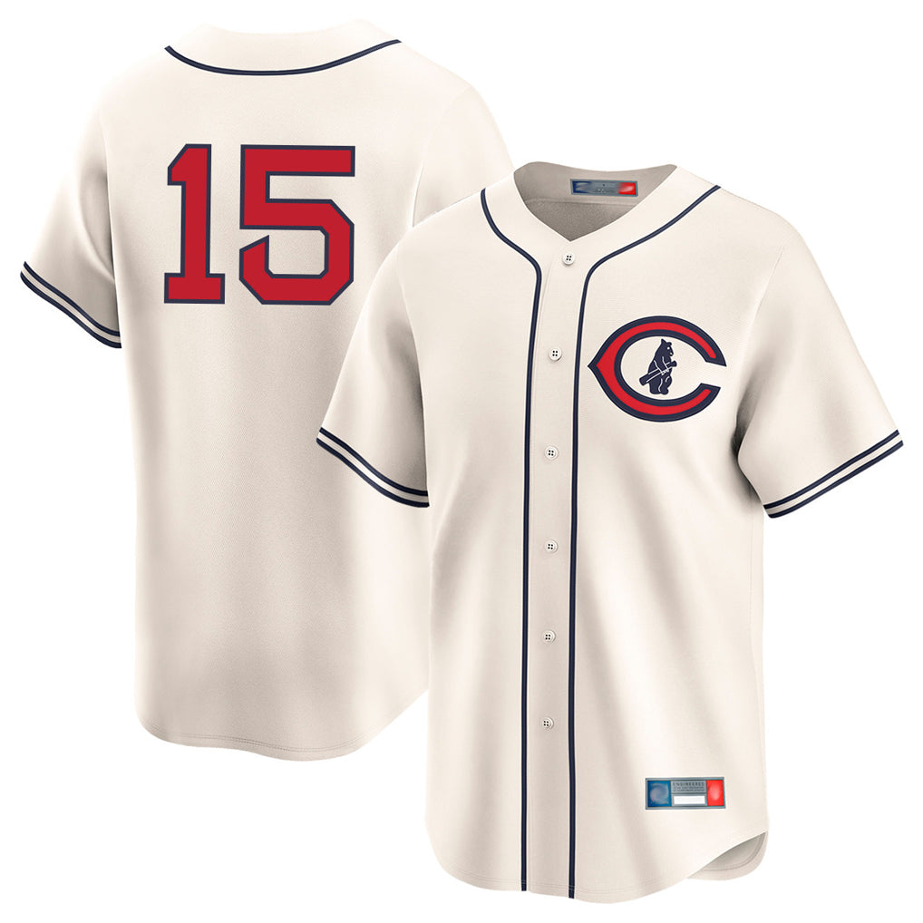 Lashops C.Cubs #15 Carson Kelly Player Cream Field of Dreams Limited Home Game Stitched Jerseys