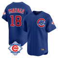 Lashops C.Cubs #18 Shota Imanaga Player Royal 150th Anniversary Limited Home Stitched Jerseys
