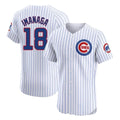 Lashops C.Cubs #18 Shota Imanaga Player White Limited Elite Home Game Stitched Jerseys