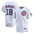Lashops C.Cubs #18 Shota Imanaga Player White Limited Home Game Stitched Jerseys