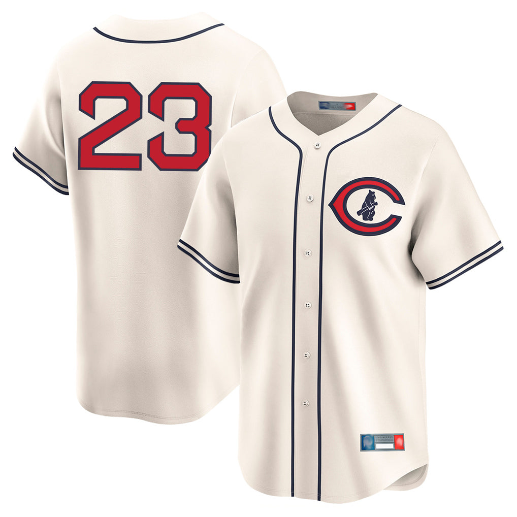 Lashops C.Cubs #23 Ryne Sandberg Player Cream Field of Dreams Limited Home Game Stitched Jerseys