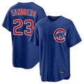 Lashops C.Cubs #23 Ryne Sandberg Player Royal Home Game Stitched Jerseys