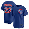 Lashops C.Cubs #23 Ryne Sandberg Player Royal Limited Home Stitched Jerseys