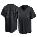 Lashops C.Cubs #25 Mois¨¦s Ballesteros Player Black T-shirt Home Game Stitched Jerseys