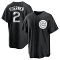 Lashops C.Cubs #2 Nico Hoerner Player Black Game Stitched Jerseys