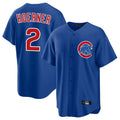 Lashops C.Cubs #2 Nico Hoerner Player Royal Home Game Stitched Jerseys