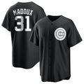 Lashops C.Cubs #31 Greg Maddux Player Black Game Stitched Jerseys