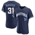Lashops C.Cubs #31 Greg Maddux Player Navy City Connect Limited Elite Home Stitched Jerseys