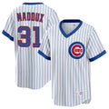 Lashops C.Cubs #31 Greg Maddux Player White T-shirt Cooperstown Collection Limited Stitched Jerseys