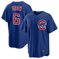 Lashops C.Cubs #6 Matt Shaw Player Royal Home Game Stitched Jerseys