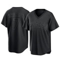 Lashops C.Cubs #7 Dansby Swanson Player Black T-shirt Home Game Stitched Jerseys