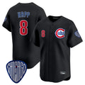 Lashops C.Cubs #8 Ian Happ Player Black Vapor Premier Limited Home Stitched Jerseys