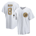 Lashops C.Cubs #8 Ian Happ Player Gold All-Star Game Home Stitched Jerseys