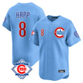 Lashops C.Cubs #8 Ian Happ Player Light Blue 150th Anniversary Limited Home Stitched Jerseys