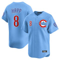 Lashops C.Cubs #8 Ian Happ Player Light Blue Limited Home Stitched Jerseys