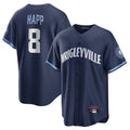 Lashops C.Cubs #8 Ian Happ Player Navy City Connect Home Game Stitched Jerseys