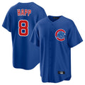 Lashops C.Cubs #8 Ian Happ Player Royal Home Game Stitched Jerseys