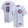 Lashops C.Cubs #8 Ian Happ Player White Game Home Stitched Jerseys
