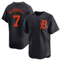 Lashops D.Tigers #7 Kevin McGonigle Player Navy Home Limited Stitched Jerseys