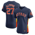 Lashops H.Astros #27 Jose Altuve Player Navy Limited Elite Home Stitched Jerseys