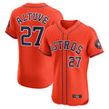 Lashops H.Astros #27 Jose Altuve Player Orange Home Limited Elite Stitched Jerseys