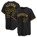 Lashops H.Astros #27 Jose Altuve Player Snake Skin City Home Game Stitched Jerseys