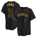 Lashops H.Astros #3 Jeremy Pe?a Player Snake Skin City Home Game Stitched Jerseys