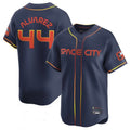 Lashops H.Astros #44 Yordan Alvarez Player Navy City Connect Limited Home Game Stitched Jerseys
