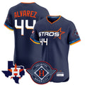 Lashops H.Astros #44 Yordan Alvarez Player Navy City Connect Texas Patch Vapor Premier Limited Elite Home Stitched Jerseys