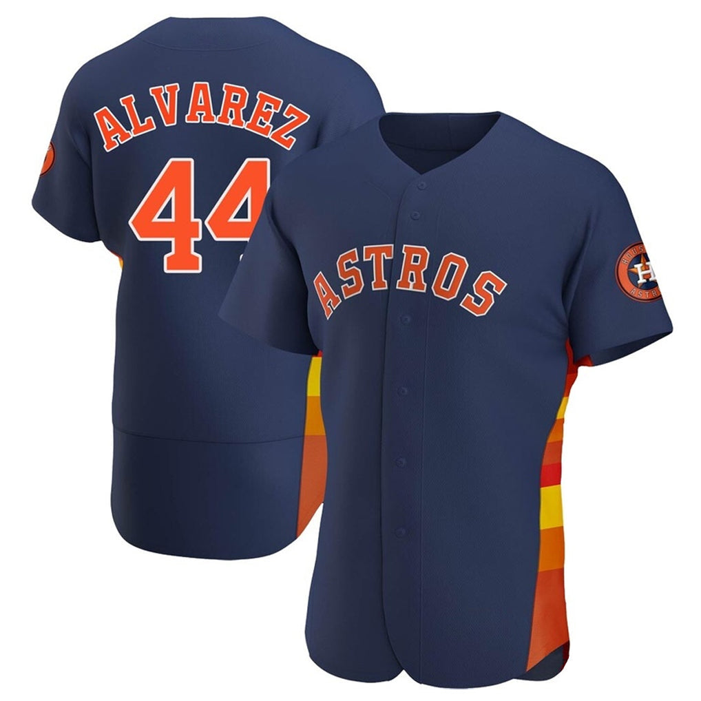 Lashops H.Astros #44 Yordan Alvarez Player Navy Limited Elite Home Stitched Jerseys