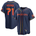 Lashops H.Astros #71 Josh Hader Player Navy City Connect Home Game Stitched Jerseys