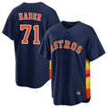 Lashops H.Astros #71 Josh Hader Player Navy Home Game Stitched Jerseys