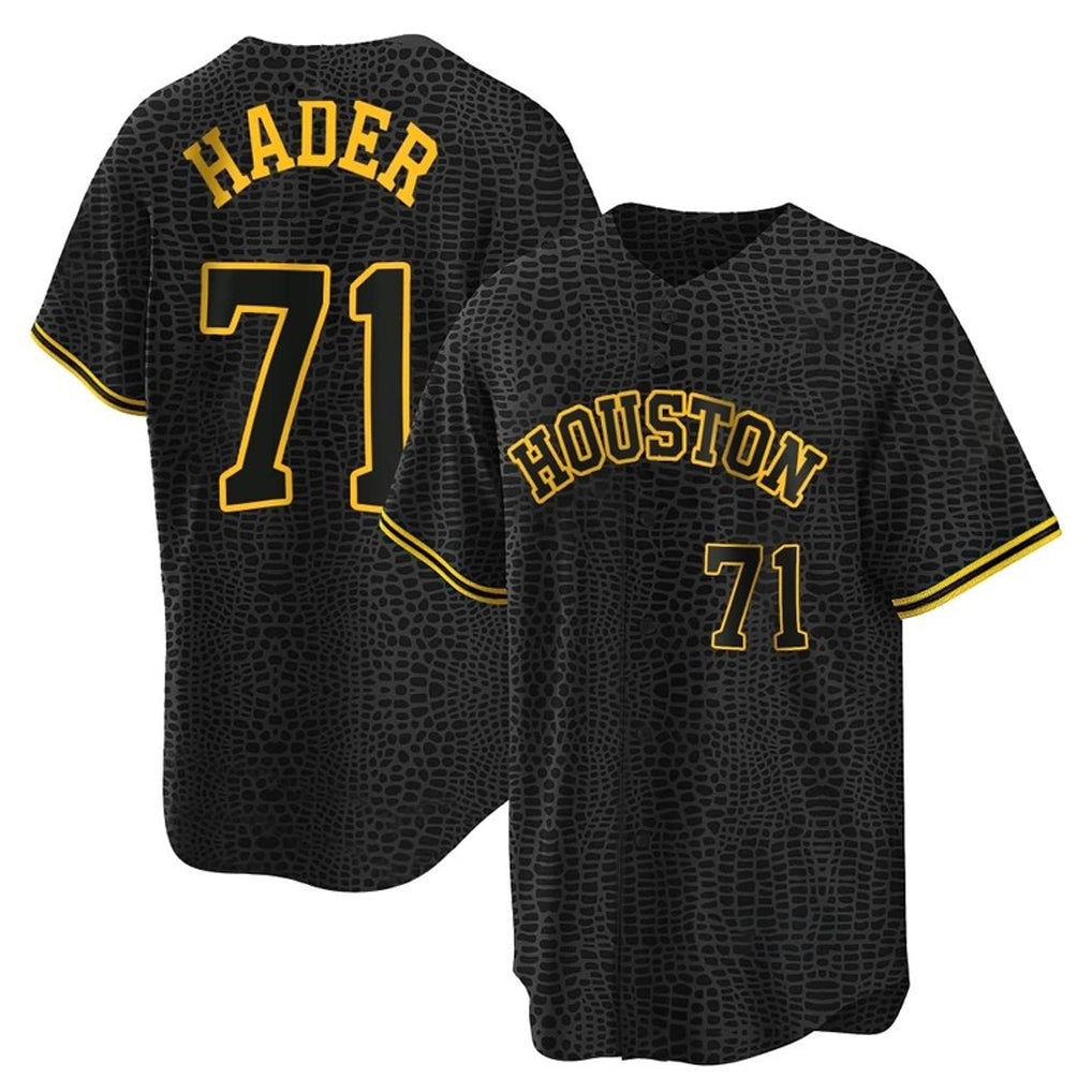 Lashops H.Astros #71 Josh Hader Player Snake Skin City Home Game Stitched Jerseys