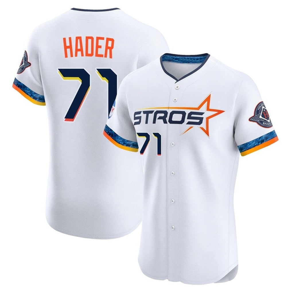Lashops H.Astros #71 Josh Hader Player White City Connect Limited Elite Home Stitched Jerseys
