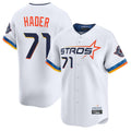 Lashops H.Astros #71 Josh Hader Player White City Connect Limited Home Stitched Jerseys