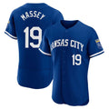 Lashops KC.Royals #19 Michael Massey Player Royal City Connect Limited Elite Home Game Stitched Jerseys
