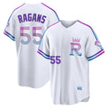 Lashops KC.Royals #55 Cole Ragans Player White 2026 City Connect Limited Home Stitched Jerseys