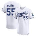 Lashops KC.Royals #55 Cole Ragans Player White Alt Limited Elite Home Stitched Jerseys