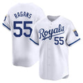 Lashops KC.Royals #55 Cole Ragans Player White Alt Limited Home Stitched Jerseys