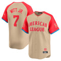 Lashops KC.Royals #7 Bobby Witt Jr. Player Cream American League All-Star Game Limited Home Stitched Jerseys