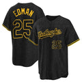 Lashops LA.Dodgers #25 Tommy Edman Player Black Snake Skin City Game Home All Stitched Jerseys