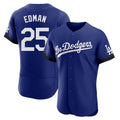 Lashops LA.Dodgers #25 Tommy Edman Player Royal City Connect Elite Home Stitched Jerseys