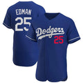 Lashops LA.Dodgers #25 Tommy Edman Player Royal Limited Elite Home Stitched Jerseys