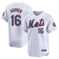 Lashops NY.Mets #16 Dwight Gooden Player White Home Limited Stitched Jerseys