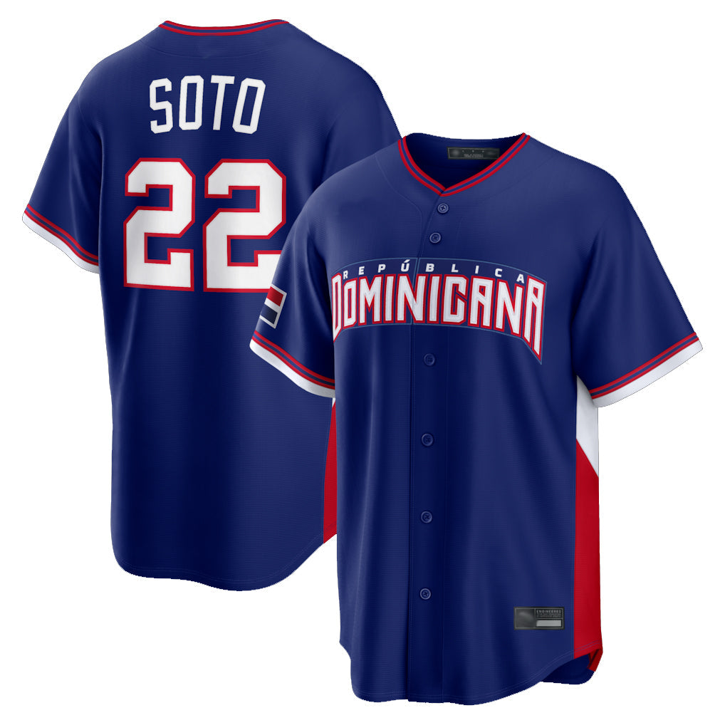 Lashops NY.Mets #22 Juan Soto Player Royal 2026 World Classic Home Limited Stitched Jerseys