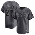 Lashops NY.Mets #27 Mark Vientos Player Gray City Connect Limited Stitched Jerseys