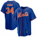 Lashops NY.Mets #34 Kodai Senga Player Royal Home Game Stitched Jerseys