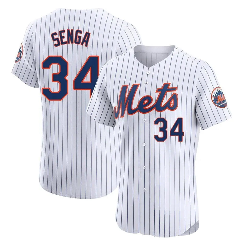 Lashops NY.Mets #34 Kodai Senga Player White Home Limited Elite Stitched Jerseys